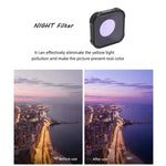 Filtro STAR+CPL+NIGHT+ND8+ND16+ND32 Série JSR KB para GoPro HERO13 Black /12 Black /11 Black /10 Black /9 Black, 6 em 1