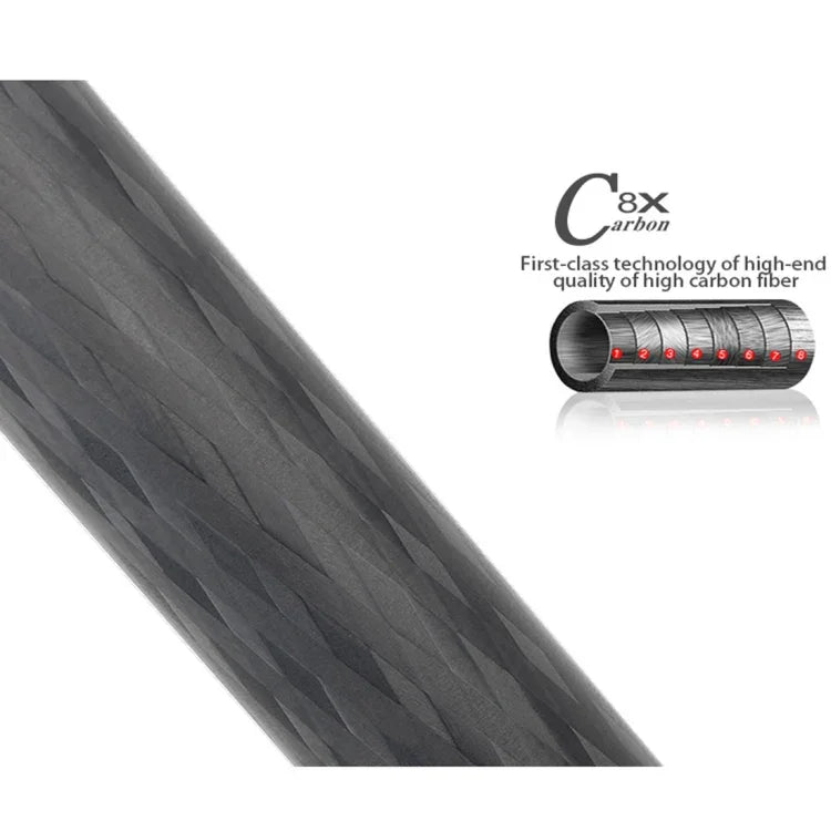 Monopé Portátil para Câmara DSLR de Viagem ao Ar Livre BEXIN P306C em Fibra de Carbono, P306C