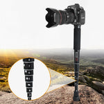 Suporte Monopé de Liga de Alumínio para Câmara DSLR Portátil de Viagem ao Ar Livre BEXIN P308C, P308C