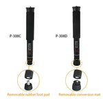 Suporte Monopé de Liga de Alumínio para Câmara DSLR Portátil de Viagem ao Ar Livre BEXIN P308C, P308C
