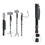 Suporte Monopé de Liga de Alumínio para Câmara DSLR Portátil de Viagem ao Ar Livre BEXIN P308B, P308B