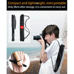 Suporte Monopé de Liga de Alumínio para Câmara DSLR Portátil de Viagem ao Ar Livre BEXIN P308B, P308B