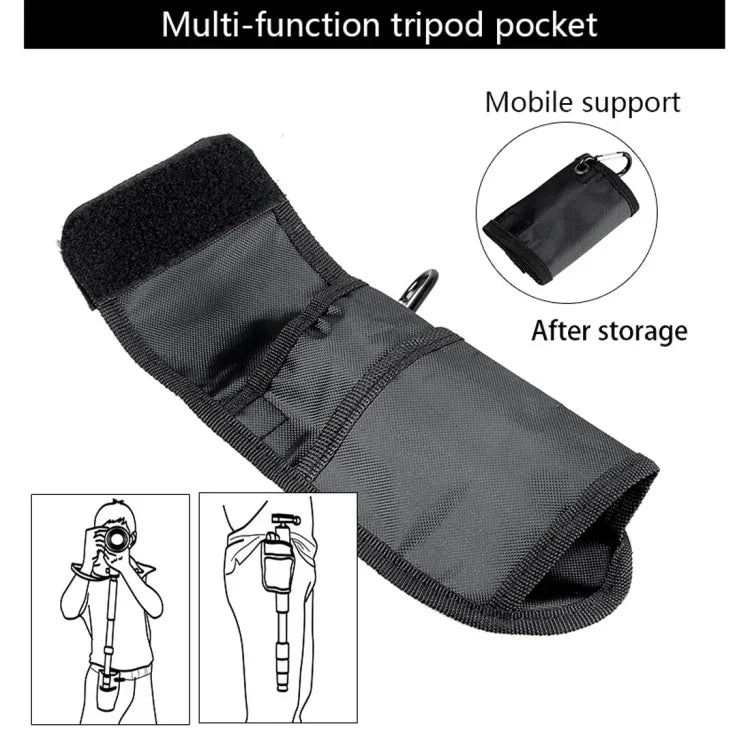 Suporte Monopé de Fibra de Carbono para Câmara DSLR Portátil de Viagem ao Ar Livre BEXIN MCS285, MCS285