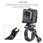 Suporte de Fixação Grande para Guiador de Bicicleta e Motociclo GP434 para GoPro, Insta360, DJI e Outras Câmaras de Ação, GP434