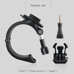 Suporte de Fixação Grande para Guiador de Bicicleta e Motociclo GP434 para GoPro, Insta360, DJI e Outras Câmaras de Ação, GP434