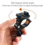 Suporte de Fixação para Guiador de Bicicleta e Motociclo de Pequeno Tamanho para GoPro, Insta360, DJI e Outras Câmaras de Ação, GP435