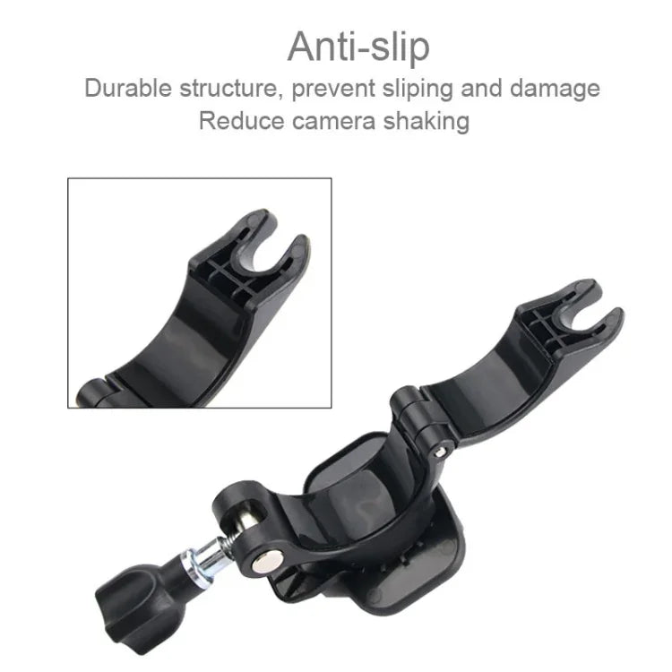 Suporte de Fixação para Guiador de Bicicleta e Motociclo de Pequeno Tamanho para GoPro, Insta360, DJI e Outras Câmaras de Ação, GP435