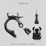 Suporte de Fixação para Guiador de Bicicleta e Motociclo de Pequeno Tamanho para GoPro, Insta360, DJI e Outras Câmaras de Ação, GP435