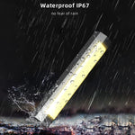 LUXCeO P200 RGB Bastão LED Fotográfico Colorido Luz de Vídeo Controle por APP Temperatura de Cor Ajustável Luz de Preenchimento LED Portátil à Prova de Água com Controlo Remoto