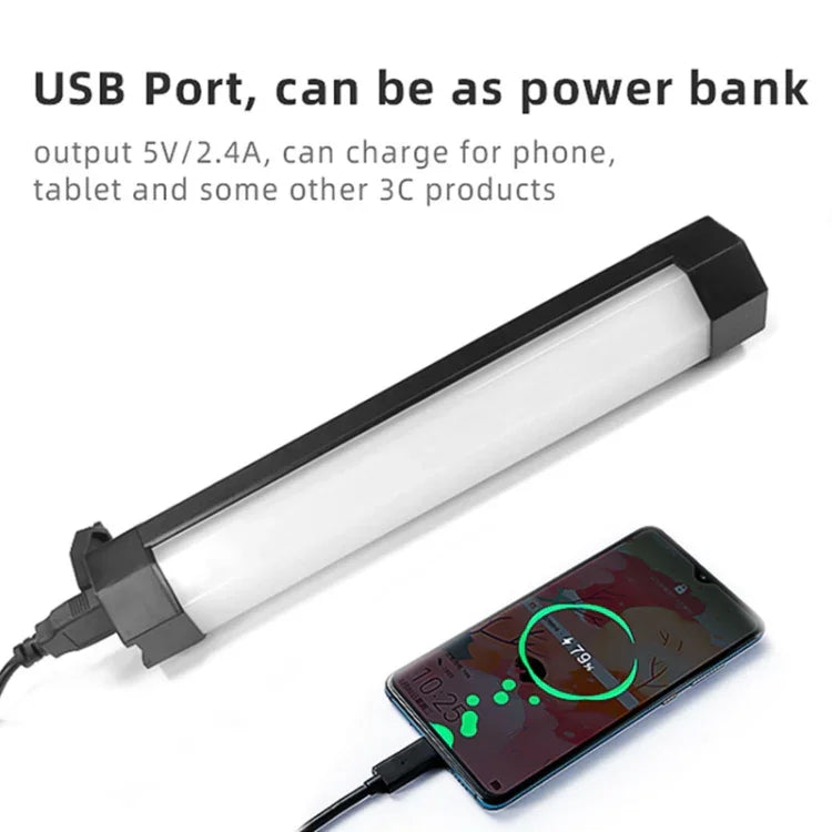 LUXCeO P200 RGB Bastão LED Fotográfico Colorido Luz de Vídeo Controle por APP Temperatura de Cor Ajustável Luz de Preenchimento LED Portátil à Prova de Água com Controlo Remoto