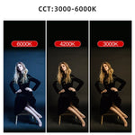 LUXCeO P200 RGB Bastão LED Fotográfico Colorido Luz de Vídeo Controle por APP Temperatura de Cor Ajustável Luz de Preenchimento LED Portátil à Prova de Água com Controlo Remoto