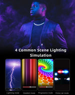 LUXCeO P200 RGB Bastão LED Fotográfico Colorido Luz de Vídeo Controle por APP Temperatura de Cor Ajustável Luz de Preenchimento LED Portátil à Prova de Água com Controlo Remoto