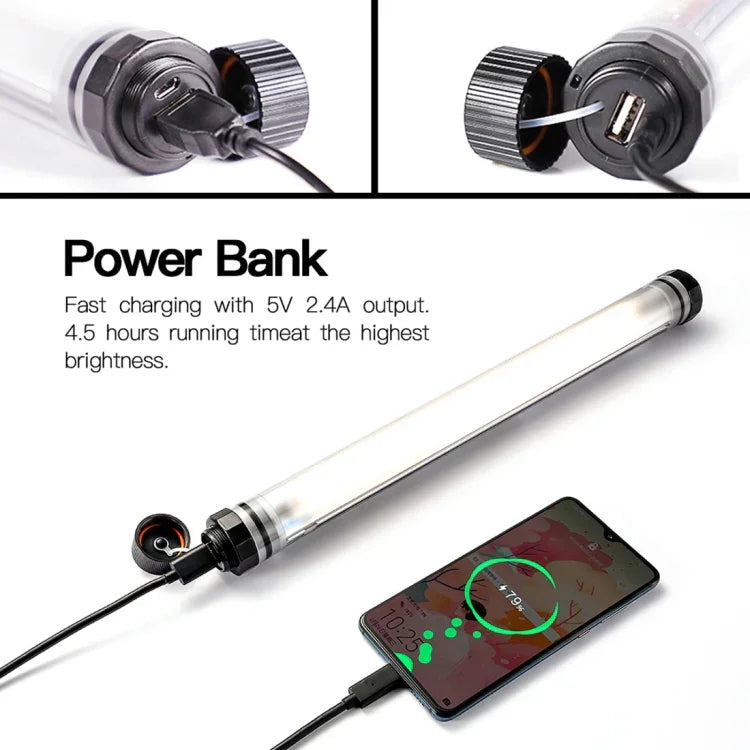 LUXCeO P7RGB Pro Bastão LED Fotográfico Colorido Luz de Vídeo Controle por APP Temperatura de Cor Ajustável Luz de Preenchimento LED Portátil à Prova de Água com Controlo Remoto, P7RGB Pro