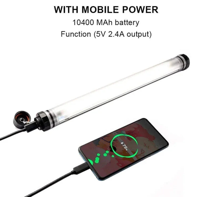 LUXCeO P7RGB Pro Bastão LED Fotográfico Colorido Luz de Vídeo Controle por APP Temperatura de Cor Ajustável Luz de Preenchimento LED Portátil à Prova de Água com Controlo Remoto, P7RGB Pro
