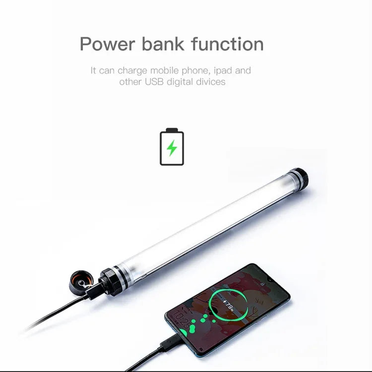LUXCeO P7 Bastão LED Fotográfico com Dupla Temperatura de Cor Luz de Vídeo Luz de Preenchimento LED Portátil à Prova de Água com Controlo Remoto, P7