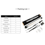 LUXCeO P7 Bastão LED Fotográfico com Dupla Temperatura de Cor Luz de Vídeo Luz de Preenchimento LED Portátil à Prova de Água com Controlo Remoto, P7