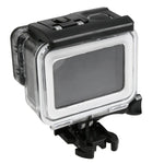 Estojo Protetor Impermeável até 30m para GoPro HERO5 em PC & ABS + Tampa Traseira Tátil com Fecho, Suporte Básico e Parafuso Longo, Tamanho da Tampa Traseira: 7 x 6 cm, Estojo Protetor