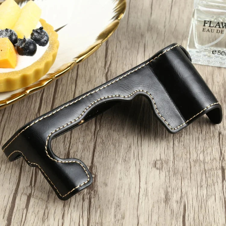 Base de Capa Metade para Câmara em Pele PU com Rosca de 1/4 polegada para FUJIFILM X-T4, Para FUJIFILM X-T4