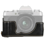 Base de Capa Metade para Câmara em Pele PU com Rosca de 1/4 polegada para FUJIFILM XT200, Para FUJIFILM XT200