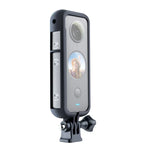 Estrutura Protetora de Plástico para PC com Base Adaptadora para Tripé para Insta360 One X2, Para Insta360 One X2