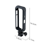 Estrutura Protetora de Plástico para PC com Base Adaptadora para Tripé para Insta360 One X2, Para Insta360 One X2