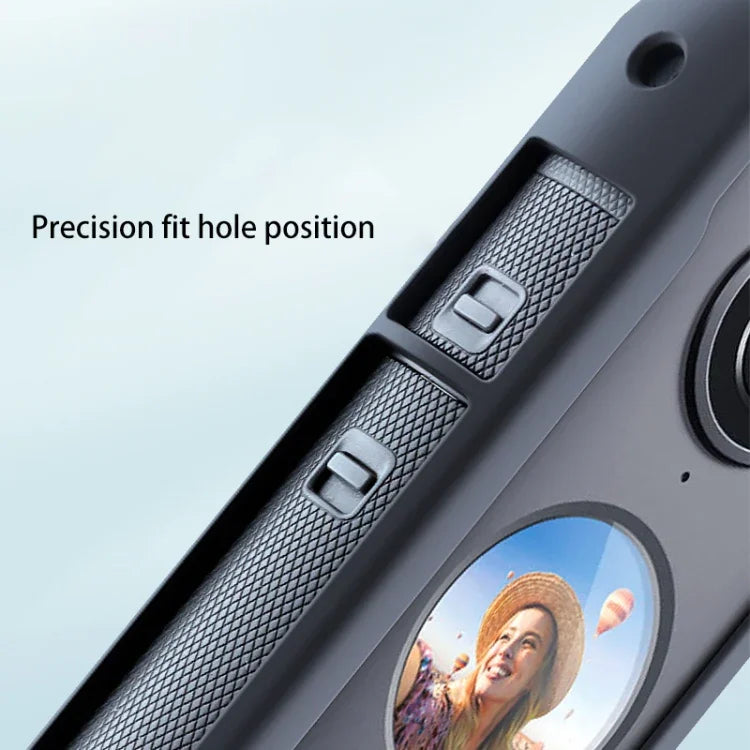 Estrutura Protetora de Plástico para PC com Base Adaptadora para Tripé para Insta360 One X2, Para Insta360 One X2