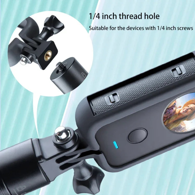Estrutura Protetora de Plástico para PC com Base Adaptadora para Tripé para Insta360 One X2, Para Insta360 One X2