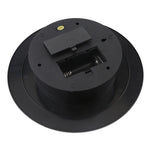 25cm 360 Degree Electric Rotating Mirror Surface Turntable Display Stand Video Shooting Props Turntable for Photography, Load 3kg, Powered by Battery, 25cm Mirror/Powered by Battery(B), 25cm Mirror/Powered by Battery(W), 25cm Mirror/Powered by Battery(WB)