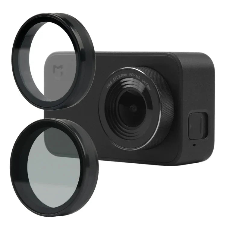 Para Xiaomi Mijia Pequena Câmara Filtro de Lente de Proteção UV 38mm + ND Dimmer, Filtro ND + UV