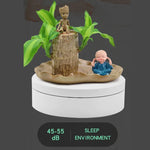 Espelho Giratório 360 Graus de 12cm para Suporte Elétrico de Exposição, Acessório para Filmagem, Carga: 3kg, Espelho Preto 12cm, Espelho Branco 12cm