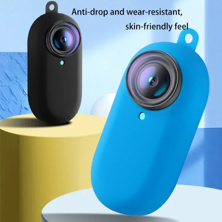 Capa Protetora de Silicone para Corpo Insta360 GO 2, Para Insta360 GO 2