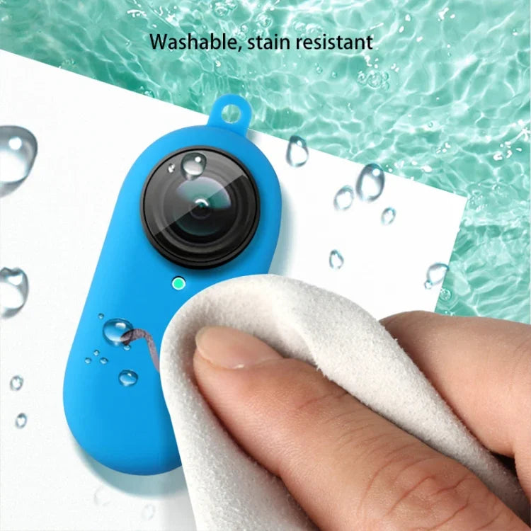 Capa Protetora de Silicone para Corpo Insta360 GO 2, Para Insta360 GO 2