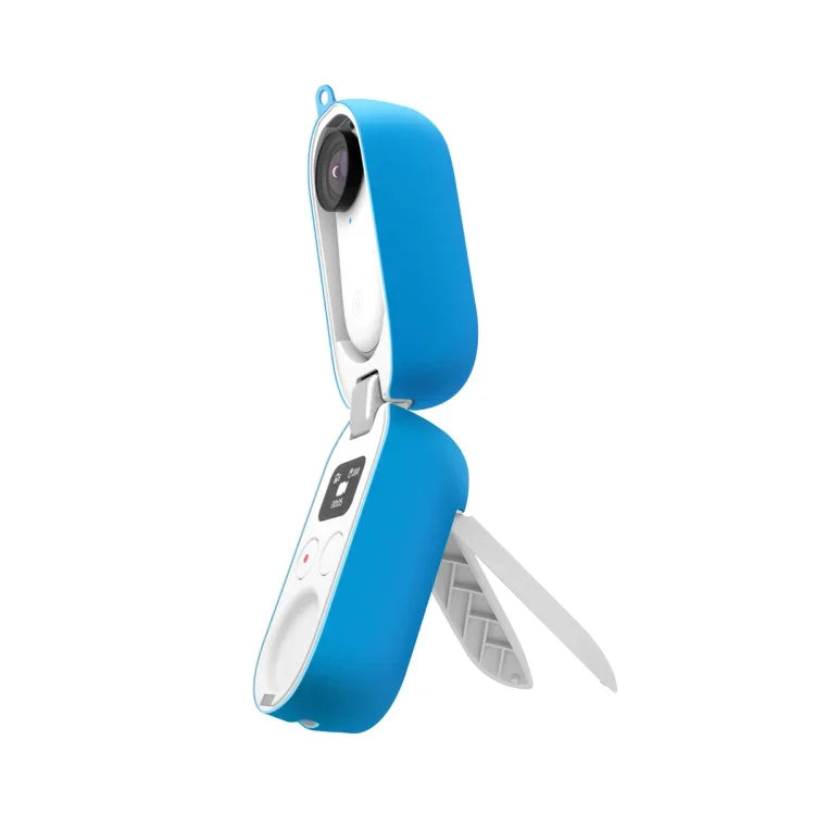Capa Protetora de Silicone para Caixa de Carregamento Insta360 GO 2, Para Caixa de Carregamento Insta360 GO 2