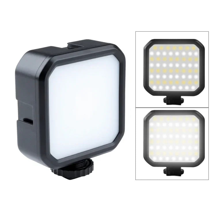 Luz de Preenchimento de Beleza de Bolso MJ58 para Fotografia com Câmara, Luz LED com Controlo Remoto, MJ58