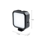 Luz de Preenchimento de Beleza de Bolso MJ58 para Fotografia com Câmara, Luz LED com Controlo Remoto, MJ58