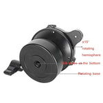 BEXIN DY-60N Tripé Profissional com Rosca de 3/8 polegadas, Base de Cabeça Panorâmica de 360 Graus com Nível de Bolha e Adaptador de Parafuso de 3/8 polegadas, DY-60N 3/8 polegadas