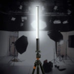 LUXCeO Q508A Bastão LED Fotográfico de 8 Cores Luz de Vídeo Impermeável Luz de Preenchimento LED Portátil com Controlo Remoto, Q508A
