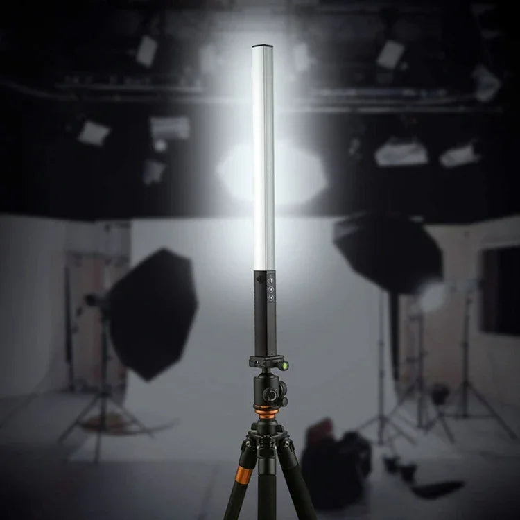 LUXCeO Q508A Bastão LED Fotográfico de 8 Cores Luz de Vídeo Impermeável Luz de Preenchimento LED Portátil com Controlo Remoto, Q508A