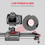 YELANGU L80TC Carril Deslizante Elétrico de 80cm com Controlo Remoto 2.4GHz para Câmaras SLR / Vídeo, L80TC 80cm