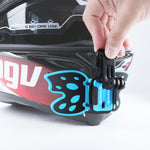 Adaptador de Montagem para Capacete Butterfly com Braço Pivotante 3-Vias & Fivela J-Hook & Parafuso Longo para GoPro, Insta360, DJI e Outras Câmaras de Ação, Montagem Butterfly com Braço Pivotante & Fivela J-Hook