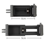 Monopés para Selfie com Suporte para Telemóvel para iPhone, Samsung, HTC, Sony, LG e outros Smartphones, Alcance do Clipe: 6-9cm, Suporte para Telemóvel