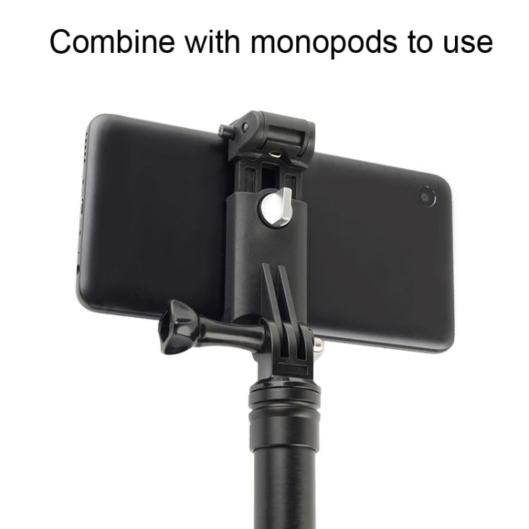 Monopés para Selfie com Suporte para Telemóvel para iPhone, Samsung, HTC, Sony, LG e outros Smartphones, Alcance do Clipe: 6-9cm, Suporte para Telemóvel