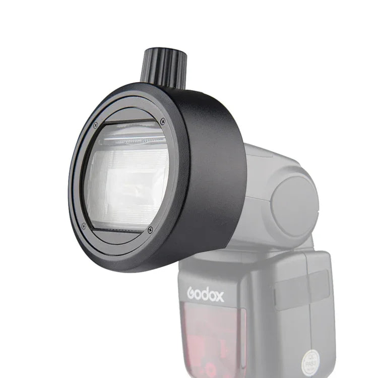 Adaptador Redondo para Flash Speedlite Godox S-R1 para Godox TT685 / V860II / V350 / TT600, S-R1