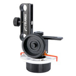 YELANGU F0 Camera Follow Focus with Gear Ring Belt for Canon / Nikon / Video Cameras / DSLR Cameras, F0 (Orange), F0 (Blue), F0 (Red)