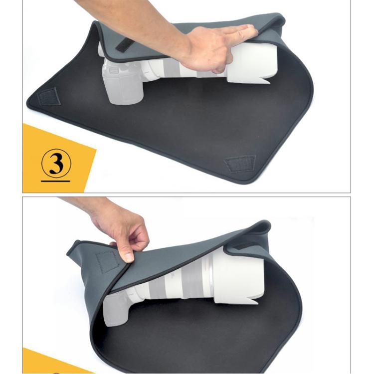 Bolsa de Neopreno Amortecedora Mágica para Lentes de Câmara Canon / Nikon / Sony, Tamanho: 55 x 55cm, 55 x 55cm