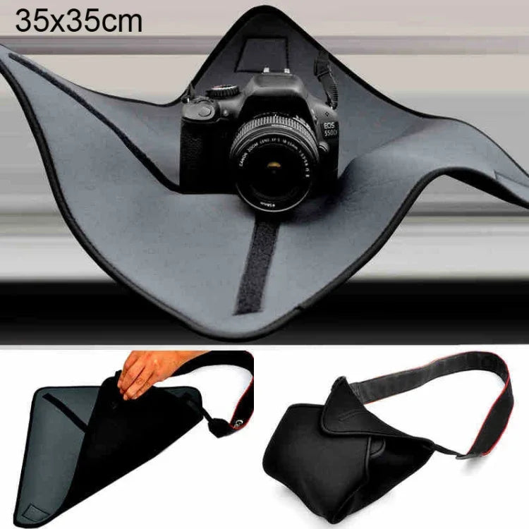 Bolsa de Neopreno Anti-choque Manta Mágica para Lentes de Câmara Canon / Nikon / Sony, Tamanho: 35 x 35cm, 35 x 35cm