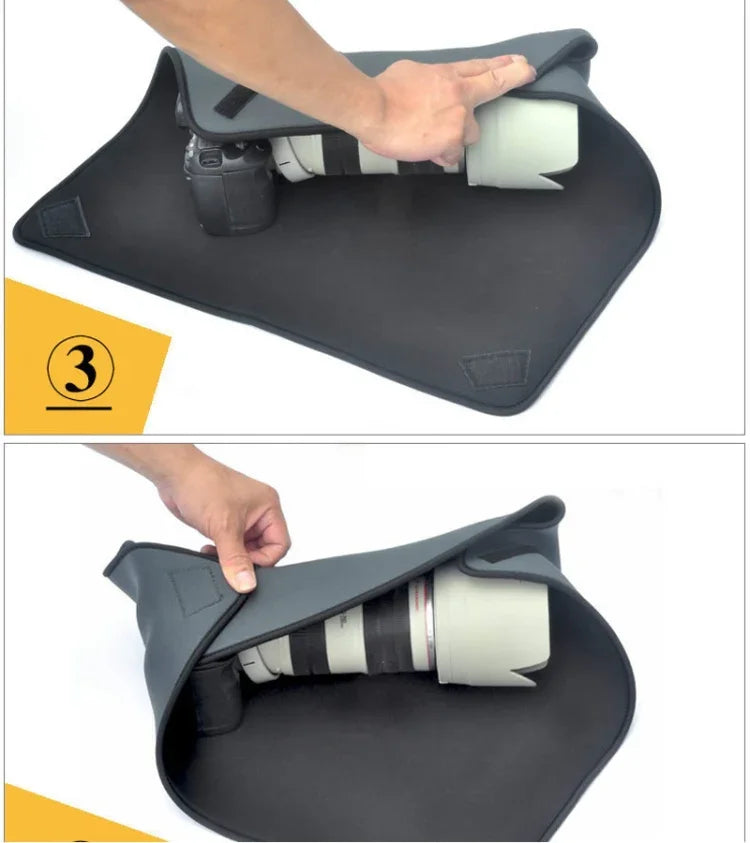 Bolsa de Neopreno Anti-choque Manta Mágica para Lentes de Câmara Canon / Nikon / Sony, Tamanho: 35 x 35cm, 35 x 35cm