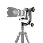 YELANGU A201 Cabeça de Tripé Gimbal Horizontal 360 Graus para Câmaras DV e SLR, A201