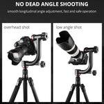 YELANGU A201 Cabeça de Tripé Gimbal Horizontal 360 Graus para Câmaras DV e SLR, A201