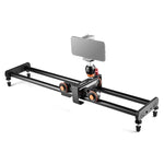 YELANGU L4X-60ET Carril Deslizante de Emenda 60cm + Fecho de Carril com Carrinho e Cabeça de Bola para Câmaras SLR / Câmaras de Vídeo, L4X-60ET 60cm